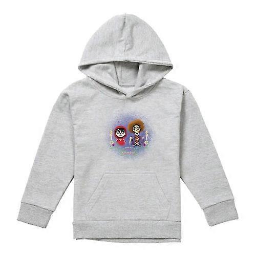 Coco Childrens/Kids Seize Your Moment Miguel & Hector Heather Hoodie