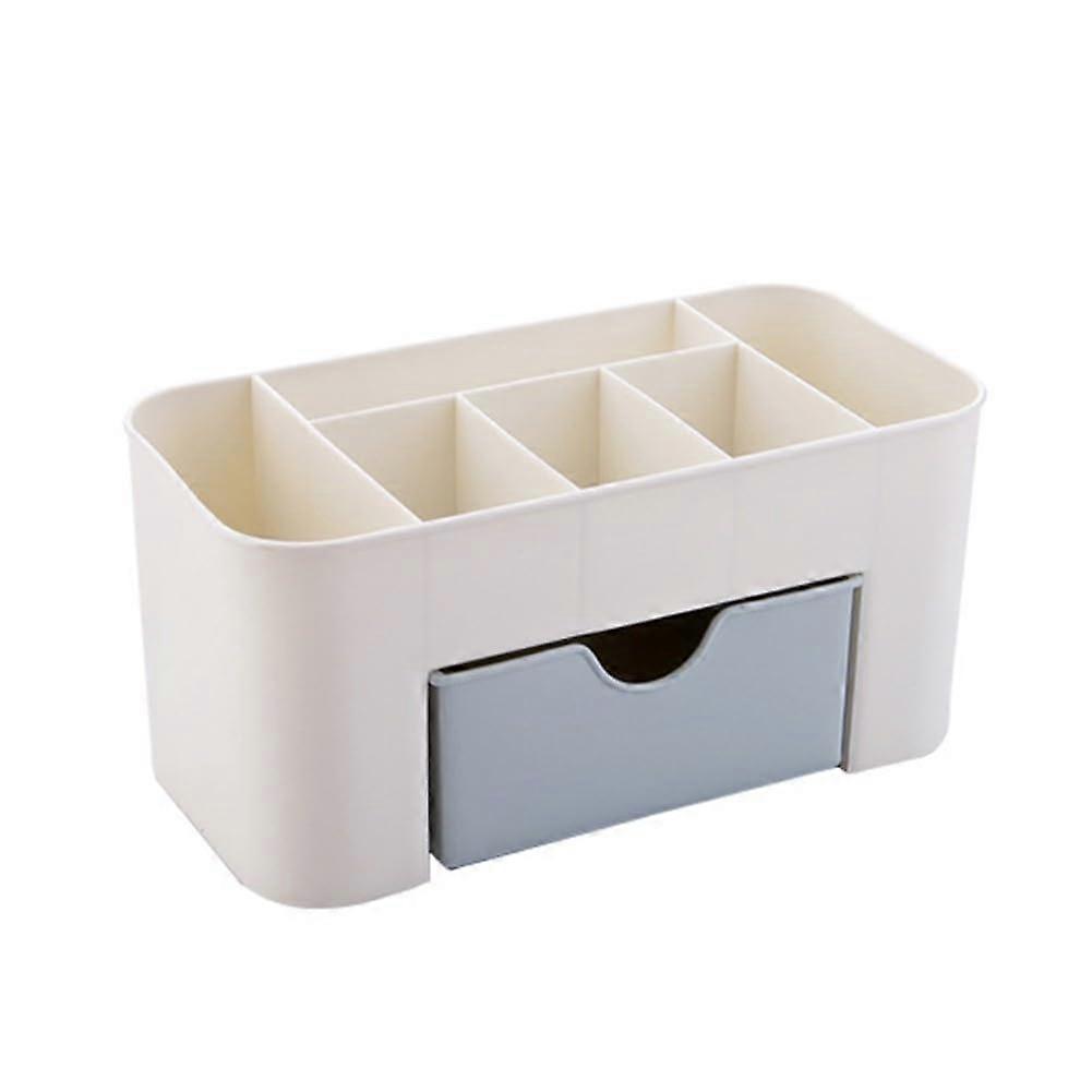 Plastic Desktop Organizer Drawer For Jewelry, Cosmetics And Small Parts, Pink, MultiCompartment Drawer Style Storage Box