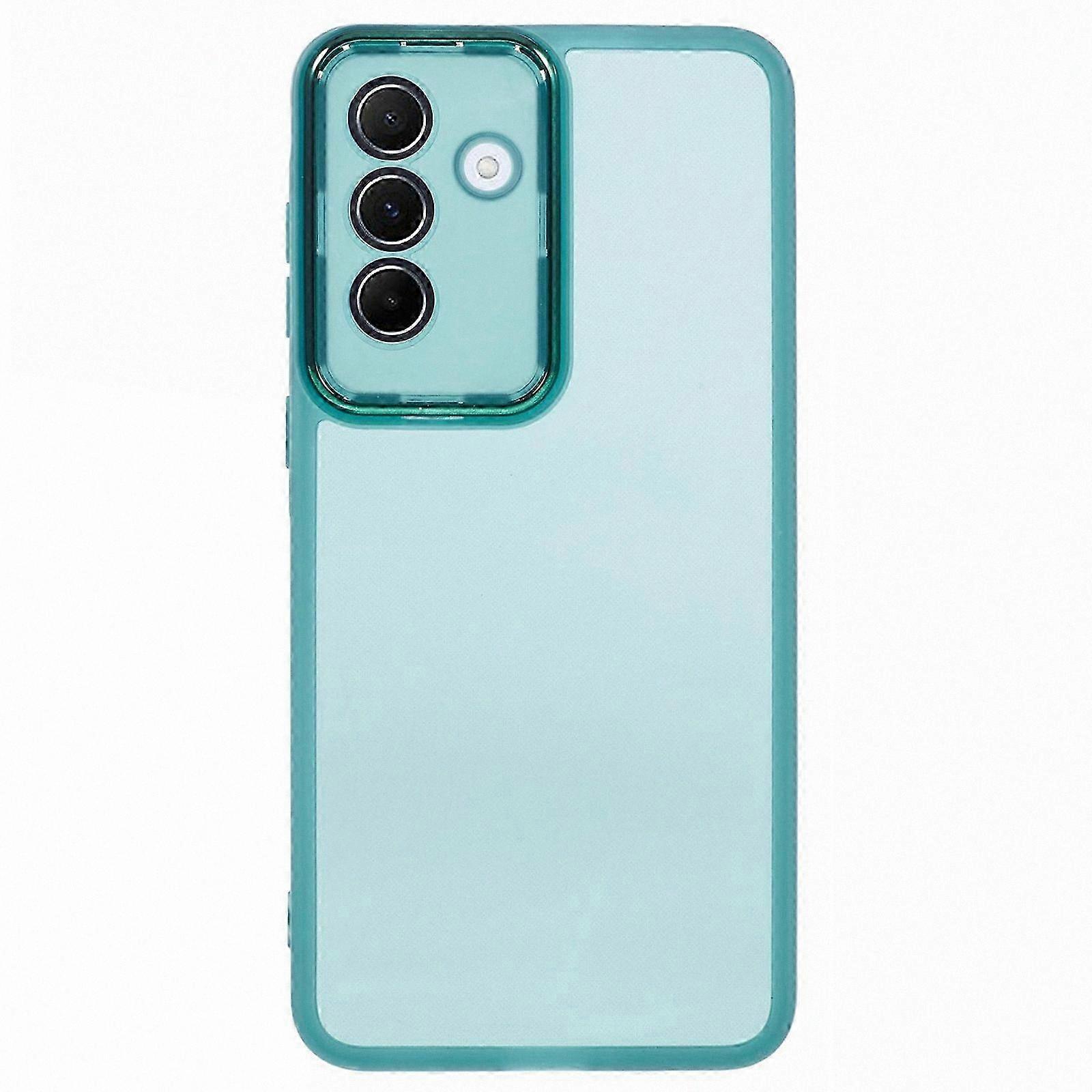 Electroplated Frame with Shockproof TPU Case for Mobile Phone Camera Protection