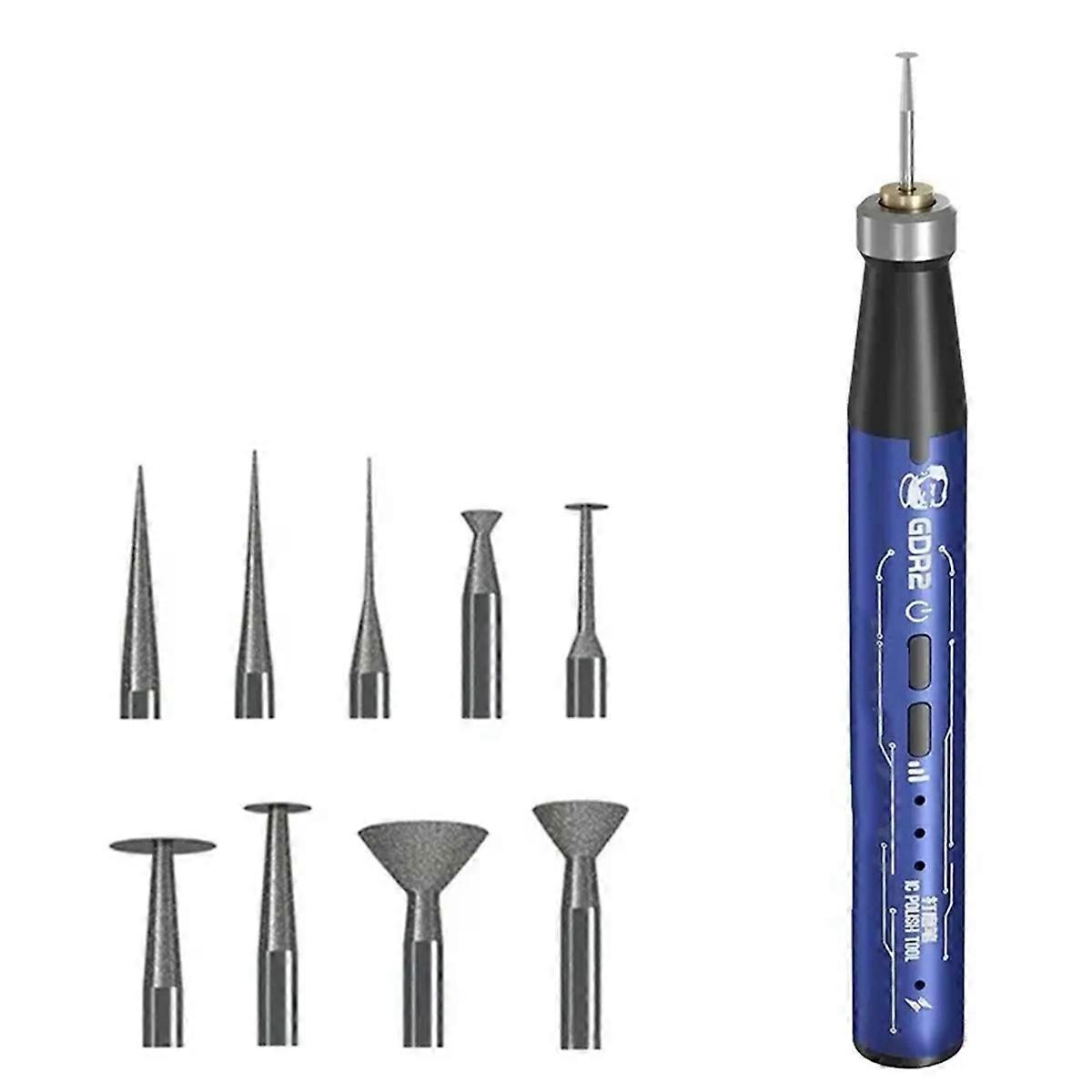 GDR2 Electric Polishing Pen Multi-Function for Mobile Phone Repair Motherboard PCB IC CPU Cutting Polishing Pen Tool