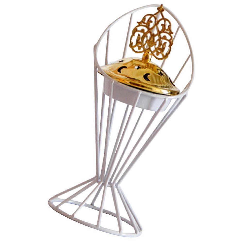 White Decorative Incense Burner Censer for Home Use 5Pcs Set
