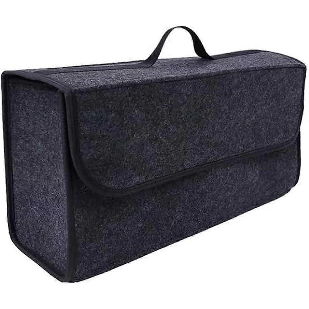 Car Boot Organiser Opel Mokka 2012 Foldable Trunk Organiser NonSlip Black Storage Bags