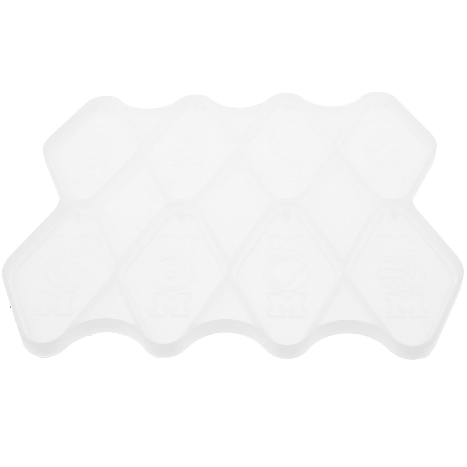 Silicone Keychain Molds for DIY 4Pcs Mother's Day Pendant Key Ring Mold