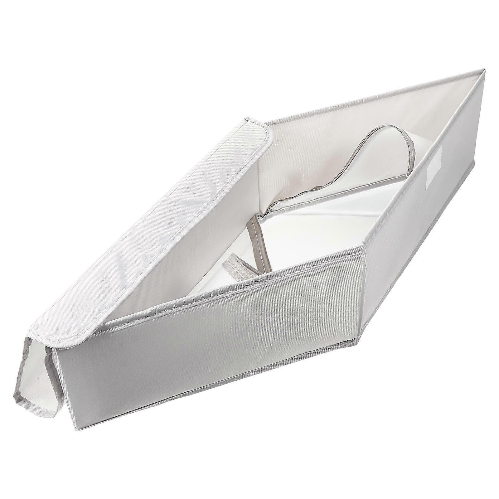 Underwear Storage Box Bra Organizer for Storage 2Pcs White Drawer