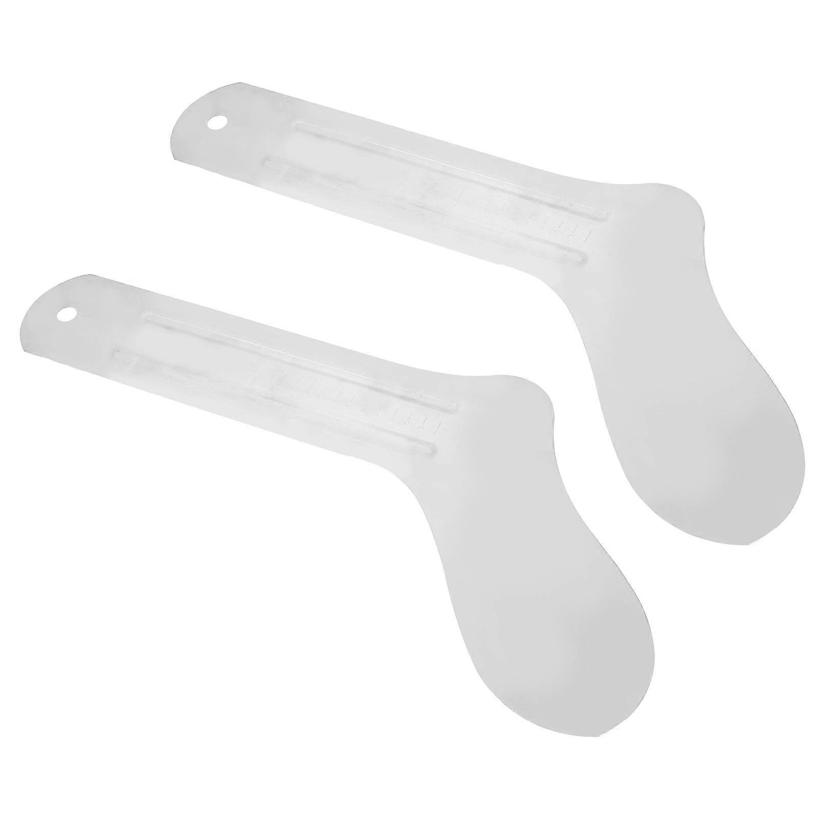 Metal Sock Blockers 2Pcs Straight Sock Tool For Sock Flattening And Stretch Sock Applications With Practical Heat Press Settings In Silver