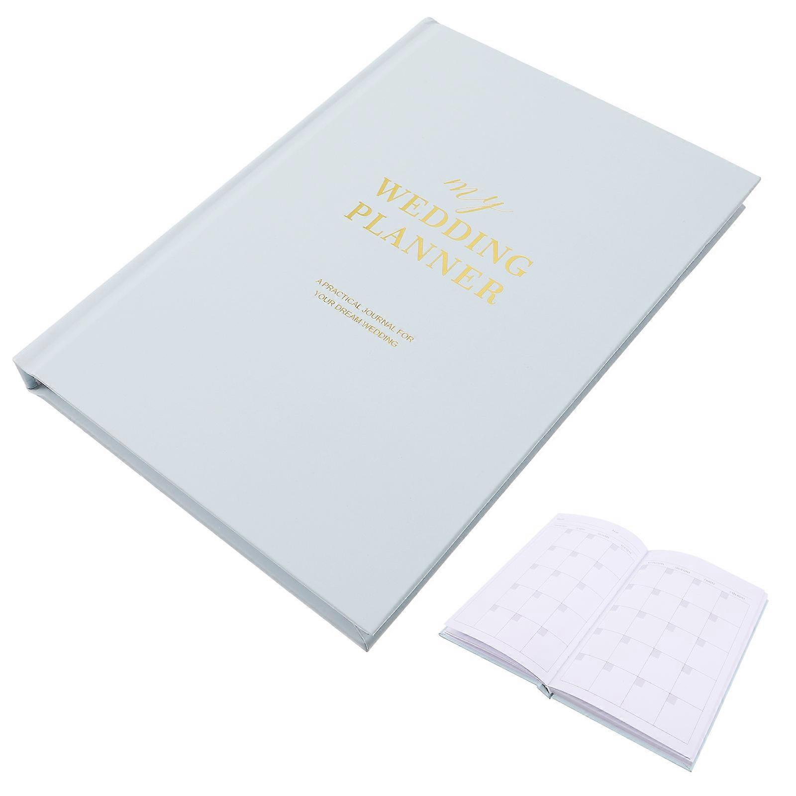 Decorative Wedding Notepad For Wedding Desk Decor 21X15cm Suitable For Engagement Parties 1Set
