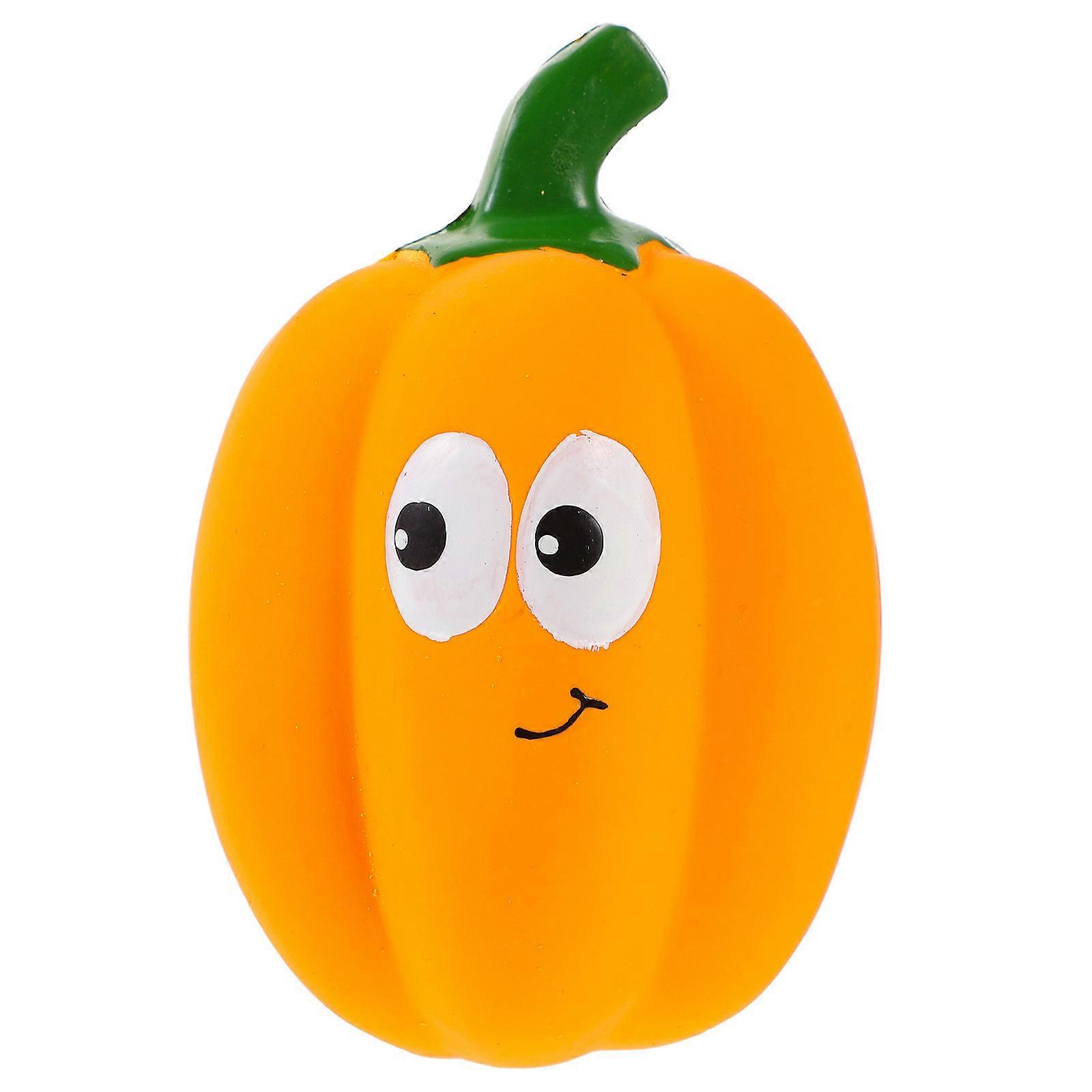 Dog Interactive Toy Pumpkin Shaped for Chewing 3Pcs Set