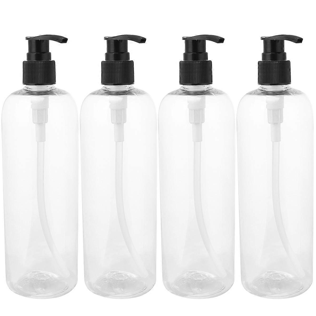 Travel Accessories Press Pump Bottle for Storage 8Pcs Transparent Liquid Container