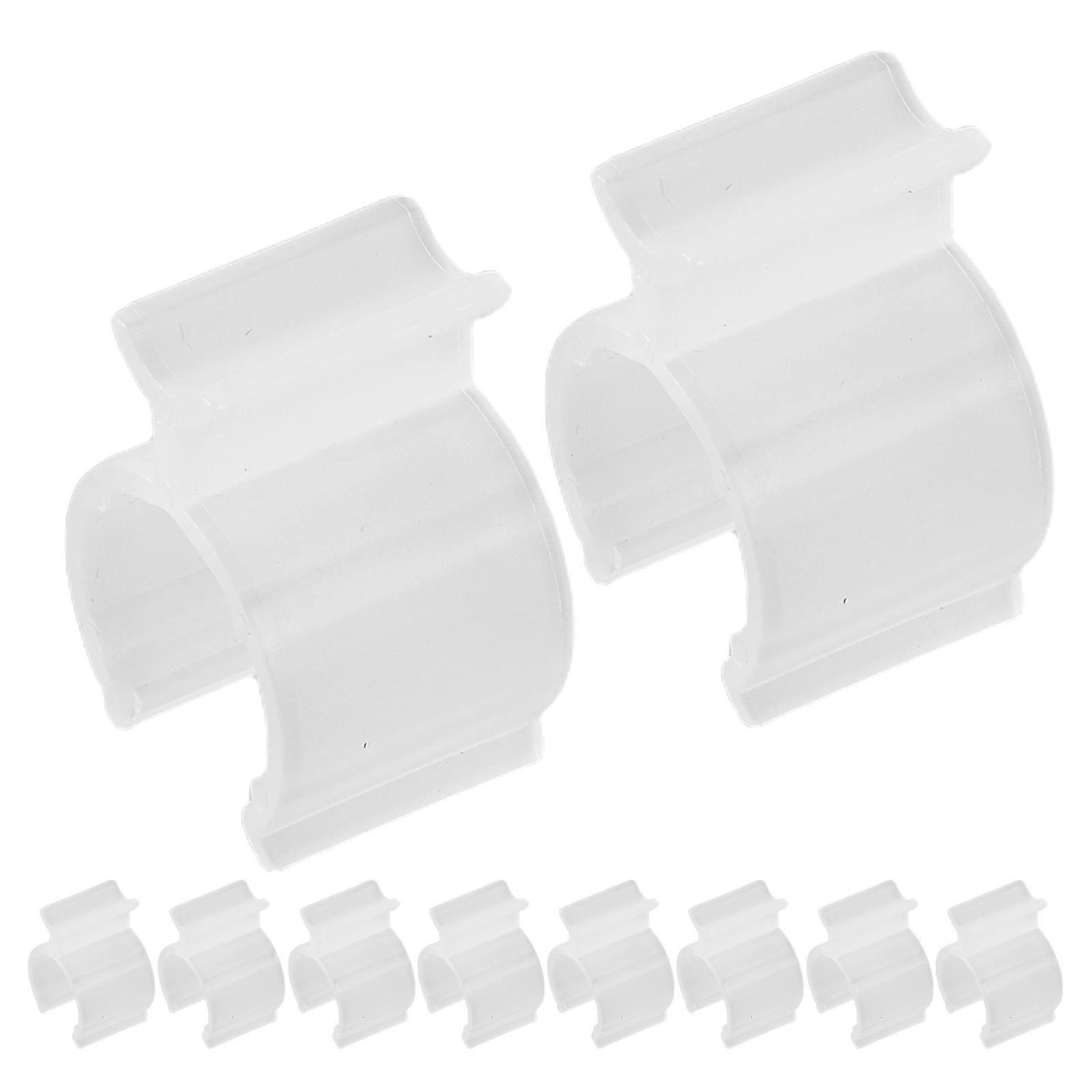 Plastic Buckle Clips for Shower Dispenser Pump Lock with 150Pcs for Home
