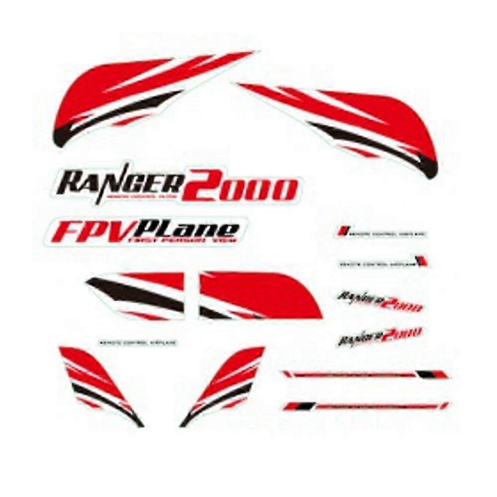 2025 Volantex Ranger 2000 V757-8 2000mm Wingspan RC Airplane Spare Part Decals