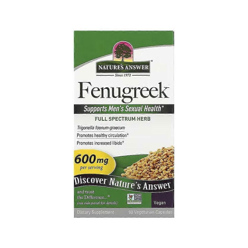  Nature's Answer Fenugreek (90 capsules) 083000162145