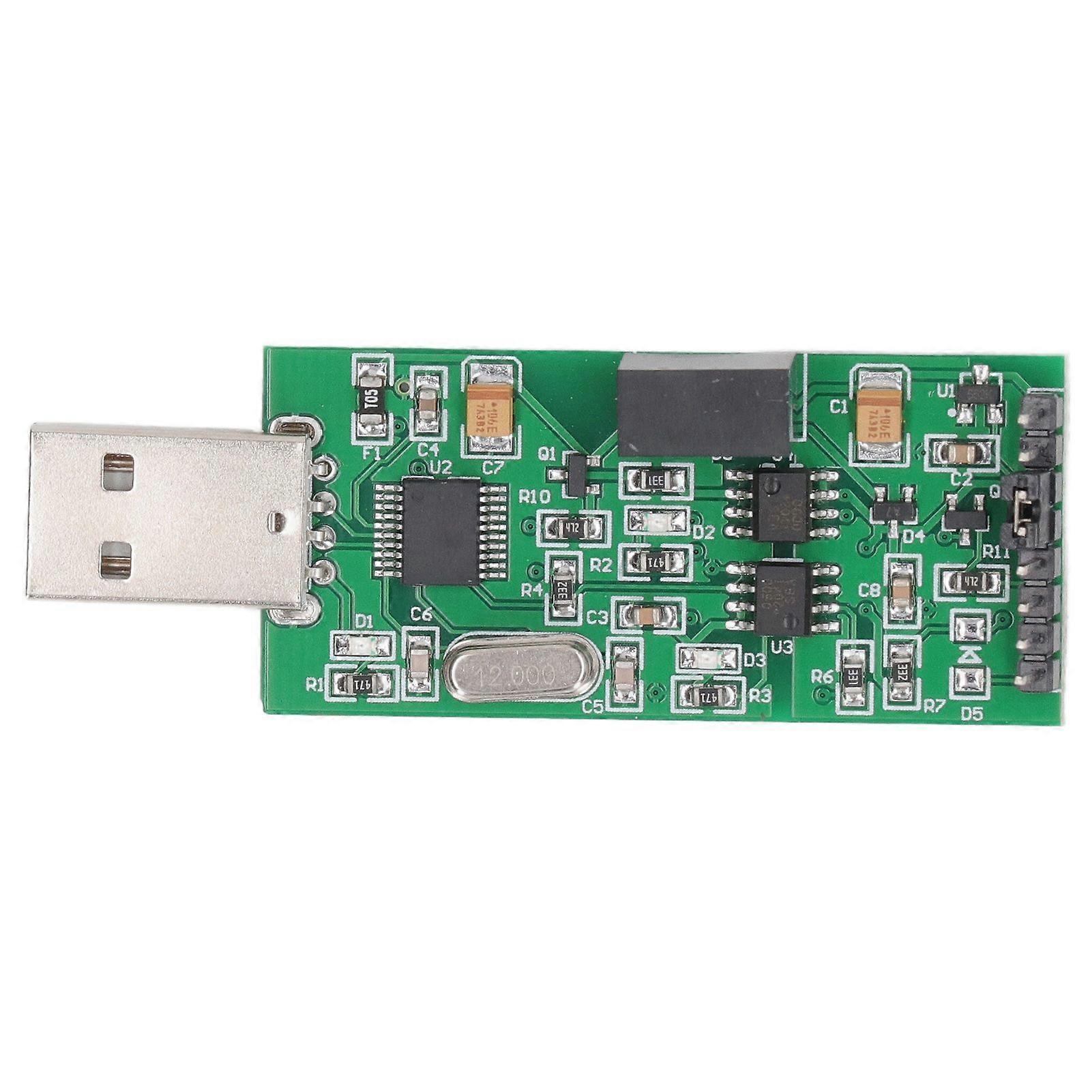 Hohe Qualität Isoliertes Hochgeschwindigkeits-USB-zu-TTL-Netzteil mit serieller Schnittstelle Optokoppler Isolierung