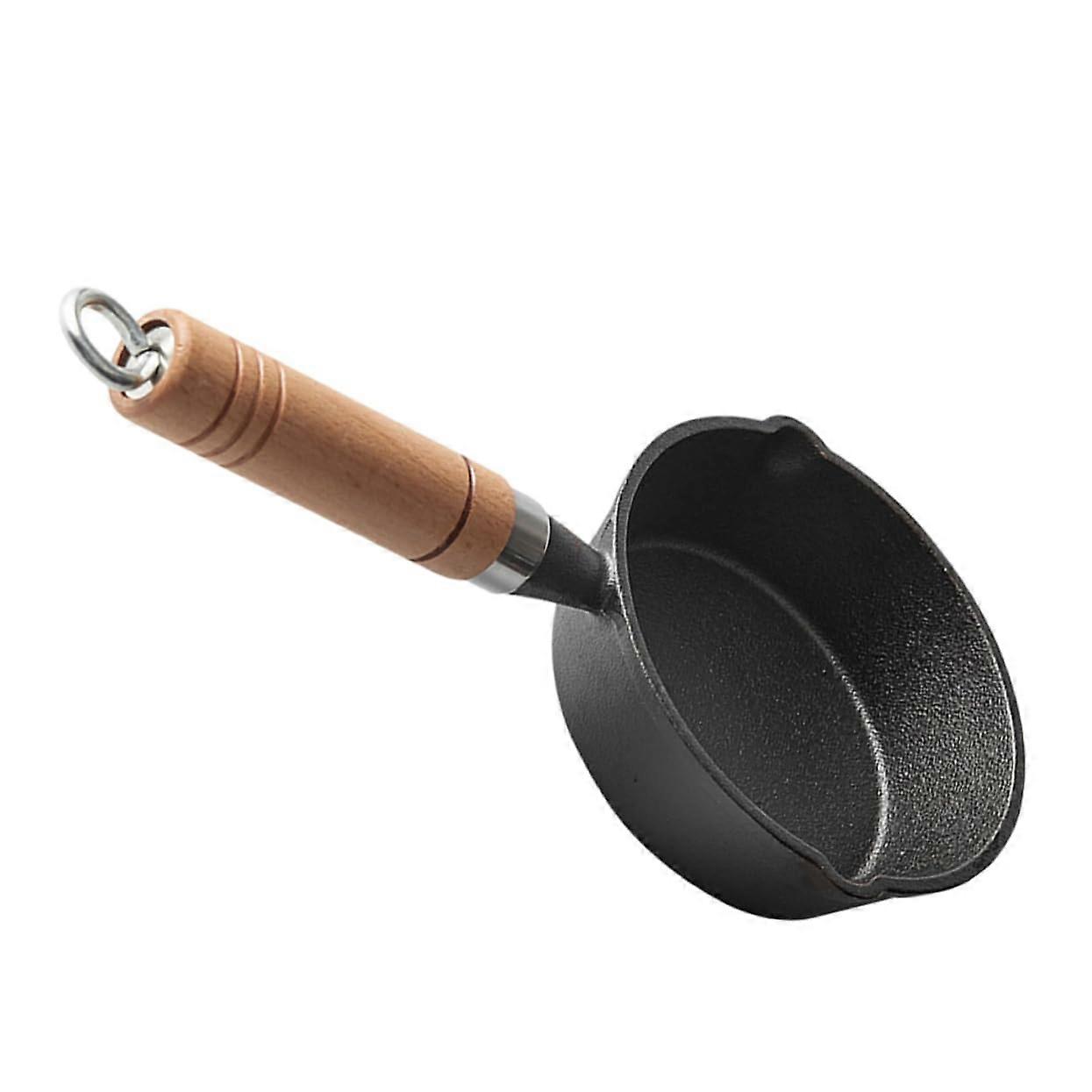 Cast Butter Melting Pot With Handle Saucepan For Boiling Eggs Stir Fry Vegetables Cooking Sauces Durable Cookware