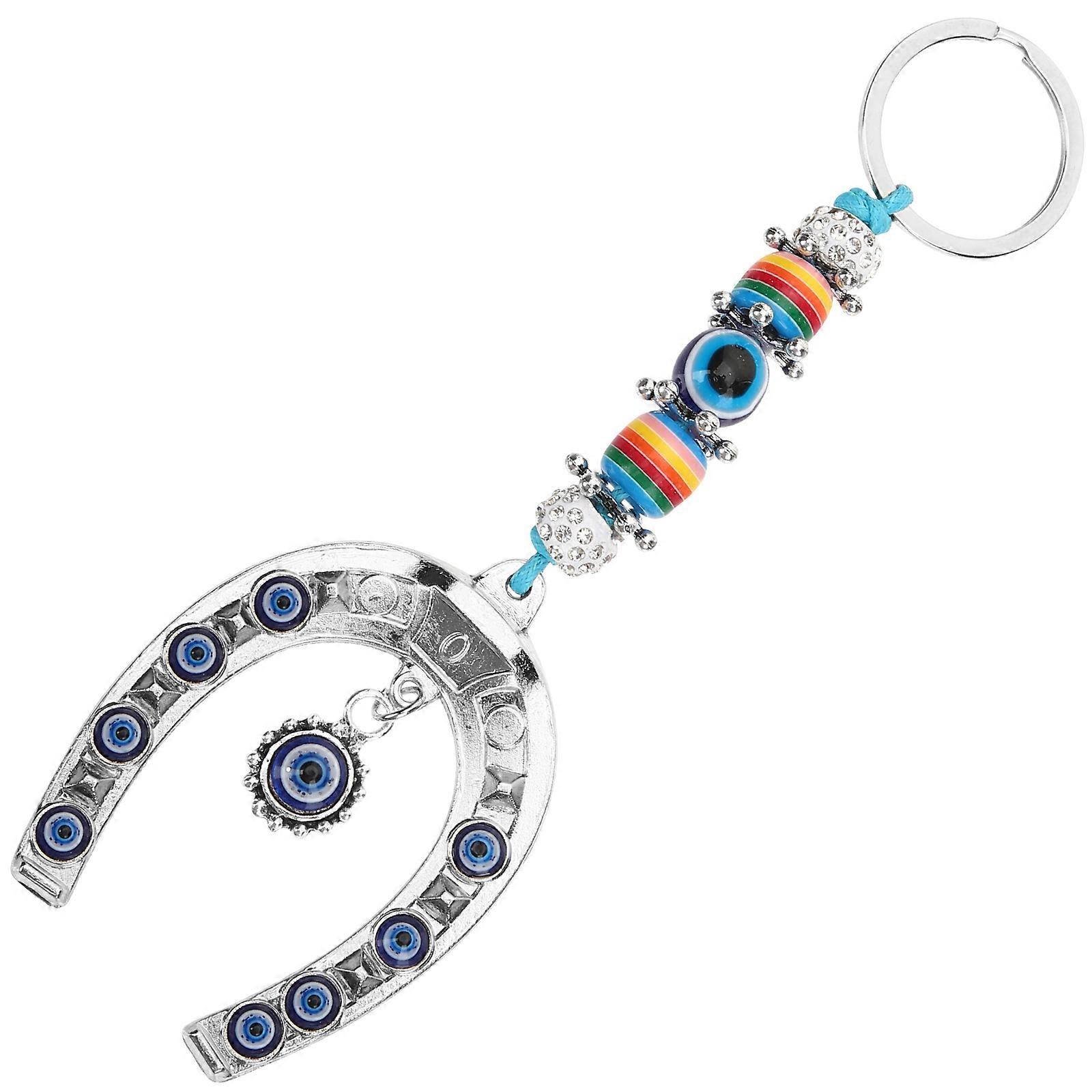 Evil Eye Keychain with for Car Key Chain 5Pcs