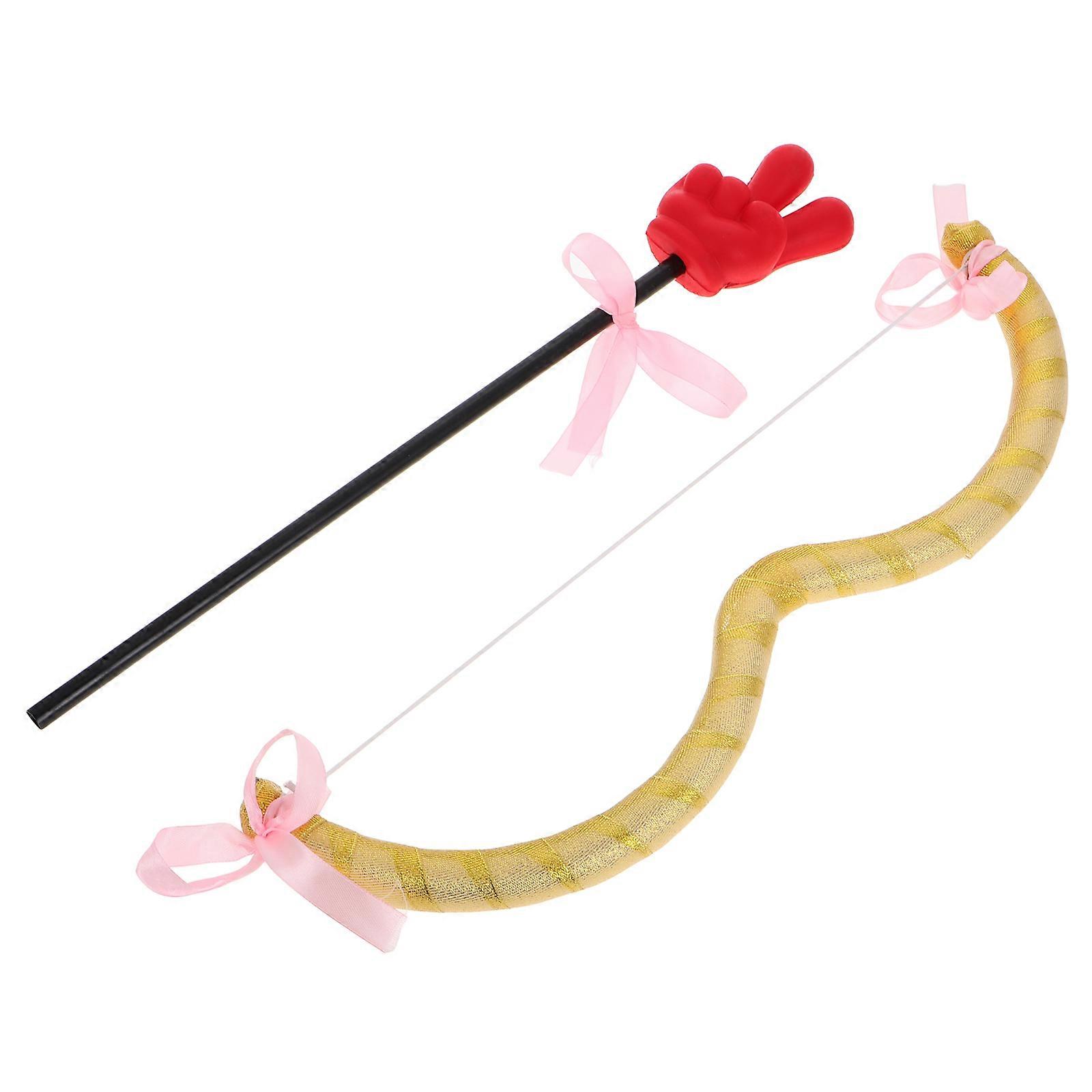 Mini Cupid Bow and Arrow Set for Cosplay 3Sets Unique Costume Prop