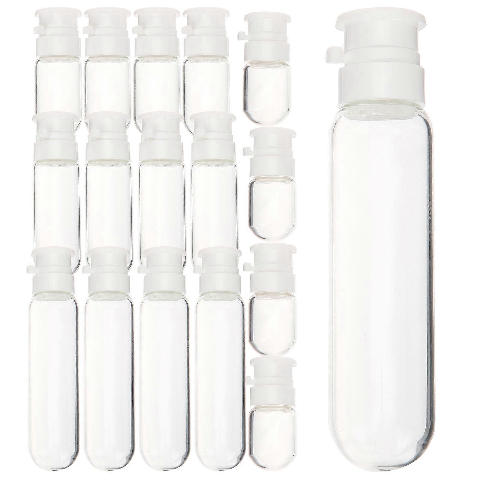 Transparent Glass Bottles for Storage Use Cosmetic 100Pcs Refillable Containers
