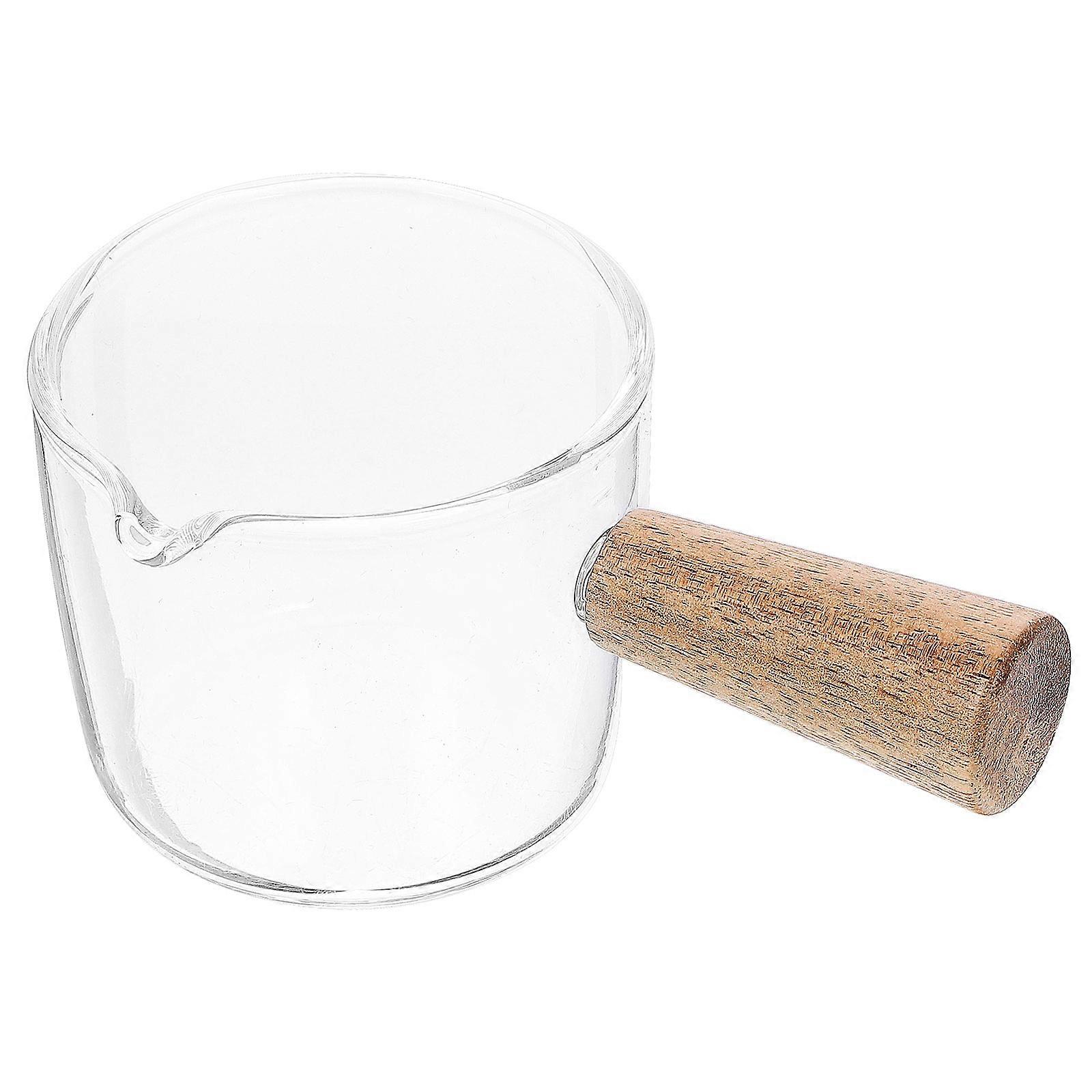 Transparent Appetizer Plates for Sauce Dish with Handle 1 Piece