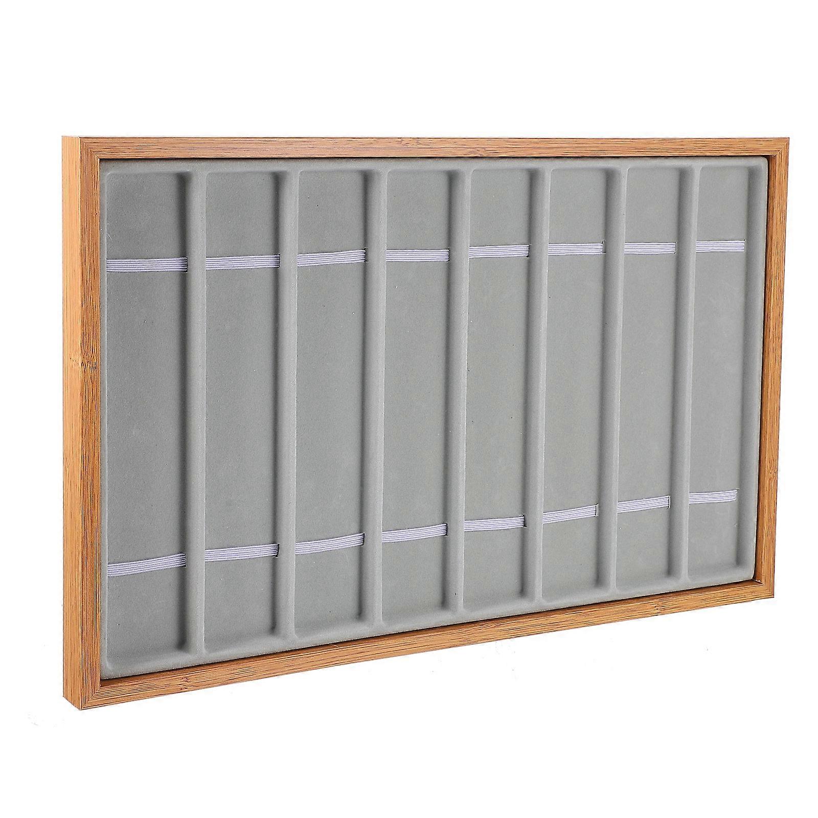 Wood Watch Display Tray for Watch with 8 Slots Practical Bracelet Tray