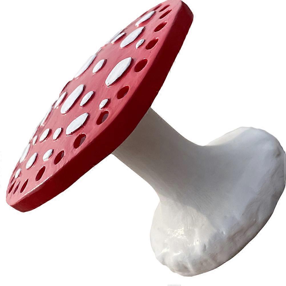 Earring Holder Organizer Mushroom Display Stand for Storage 3Pcs Red