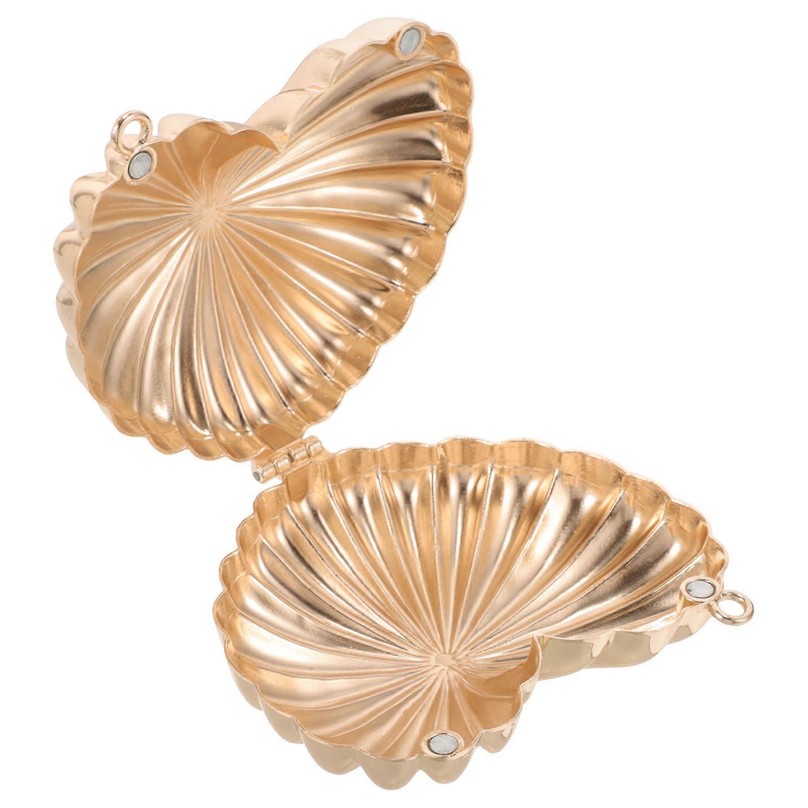 Golden Heart Shape Candy Boxes 3Pcs Storage Containers Ideal For Wedding Birthdays Christmas Events Good Workmanship