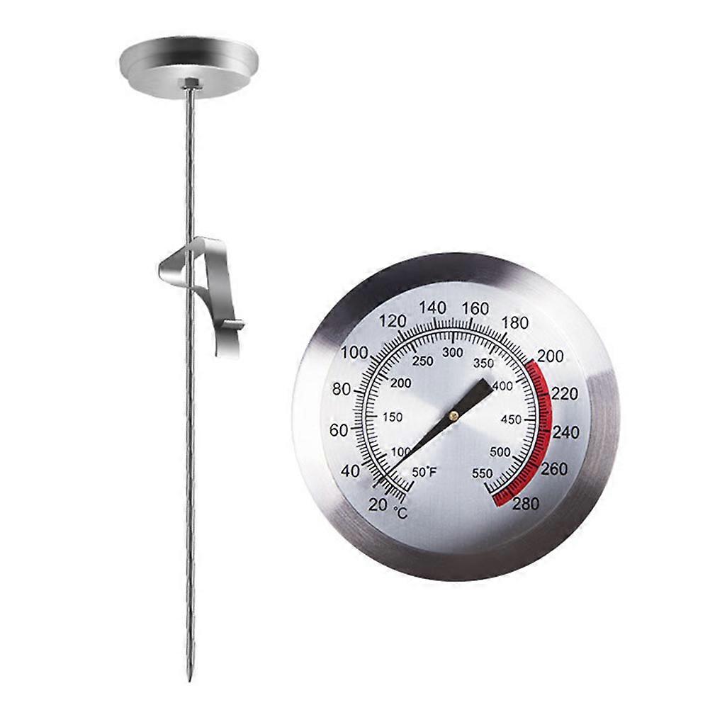 Baking Thermometer Food Thermometer for Meat 2Pcs Silver