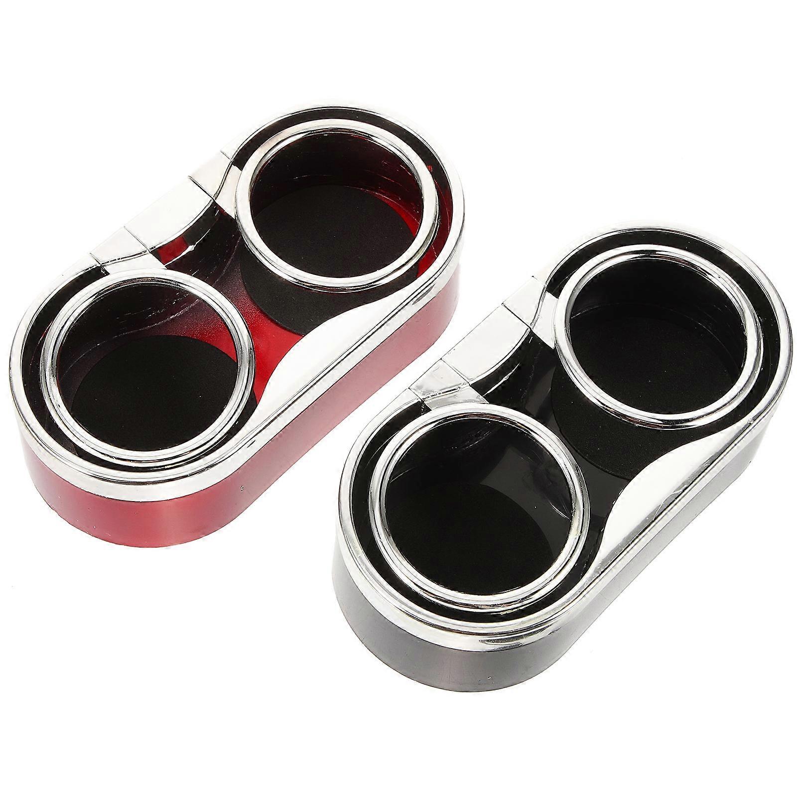Beverage Holder for Car Multi-Function Double-Cup Holder 4Pcs Set