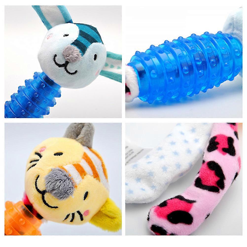 Pet Educational Toy Handheld Playing Toy for Playing 9Pcs Colorful Cartoon