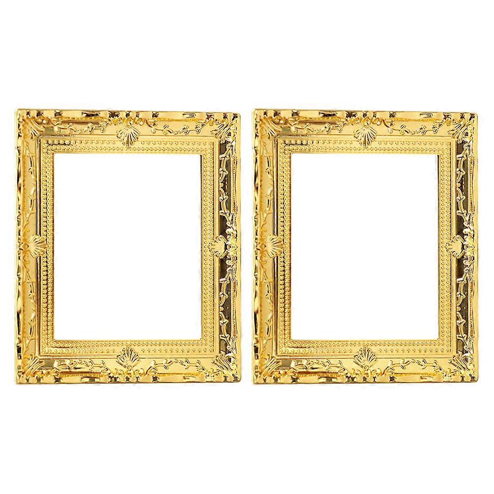 Miniature Picture Frame House Decor for Decor 10Pcs