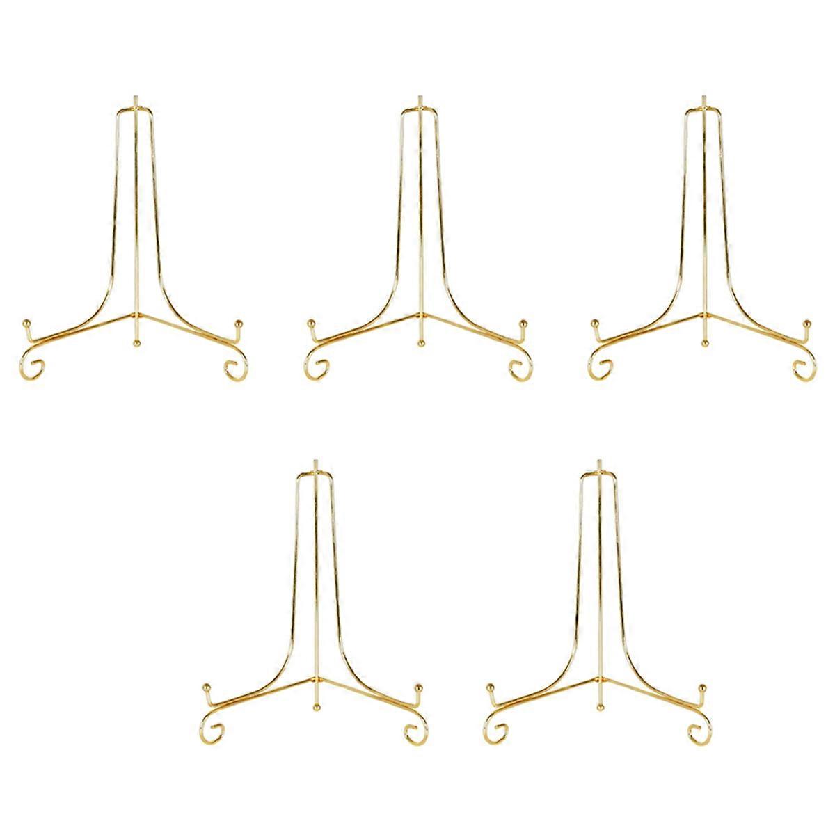 Iron Display Stand Craft Bracket Book Holder Easel Storage Decor-15cm