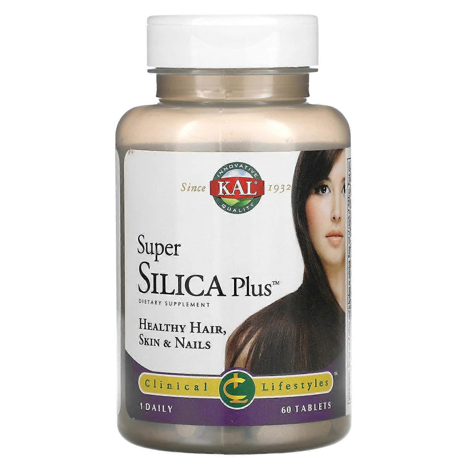 KAL, Super Silica Plus™, 60 Tablets