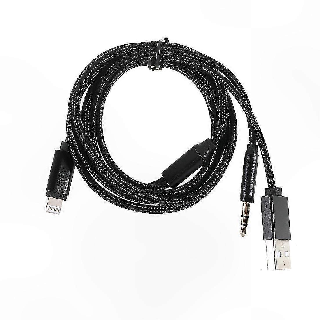 3.5mm AUX o Cable with Lightning Connector for  and  Devices