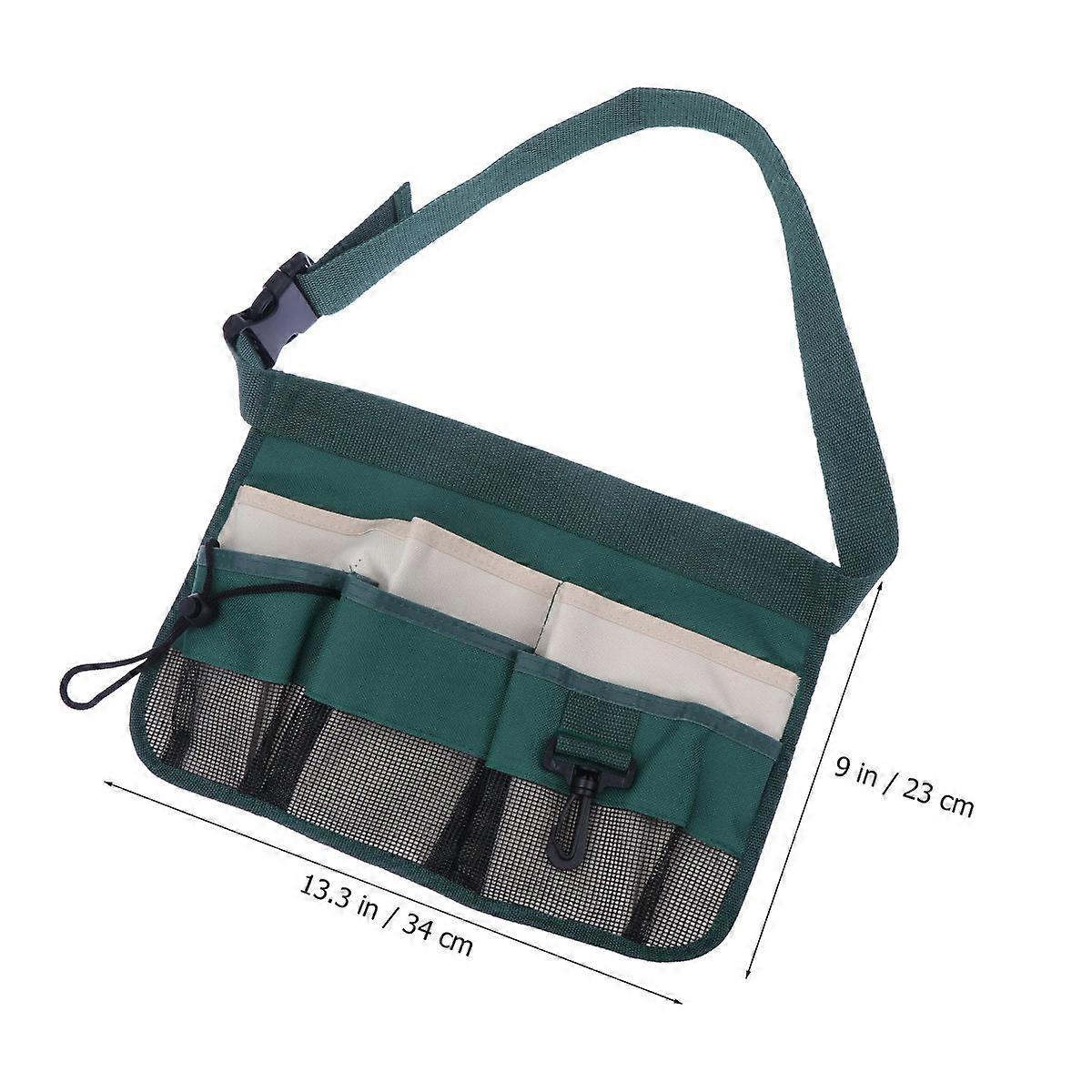 Garden Tool Waist Storage Pouch for Garden Tools Holding 2Pcs Set