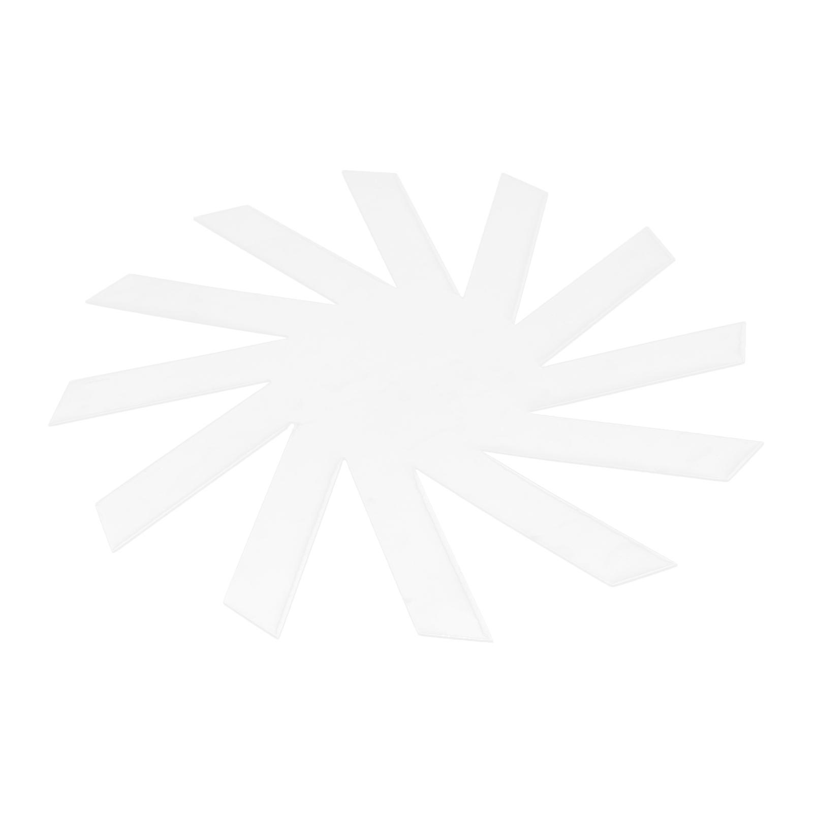 Transparent DIY Acrylic Quilting Ruler Template For Space Saving Home Use Crafting Projects 4Pcs