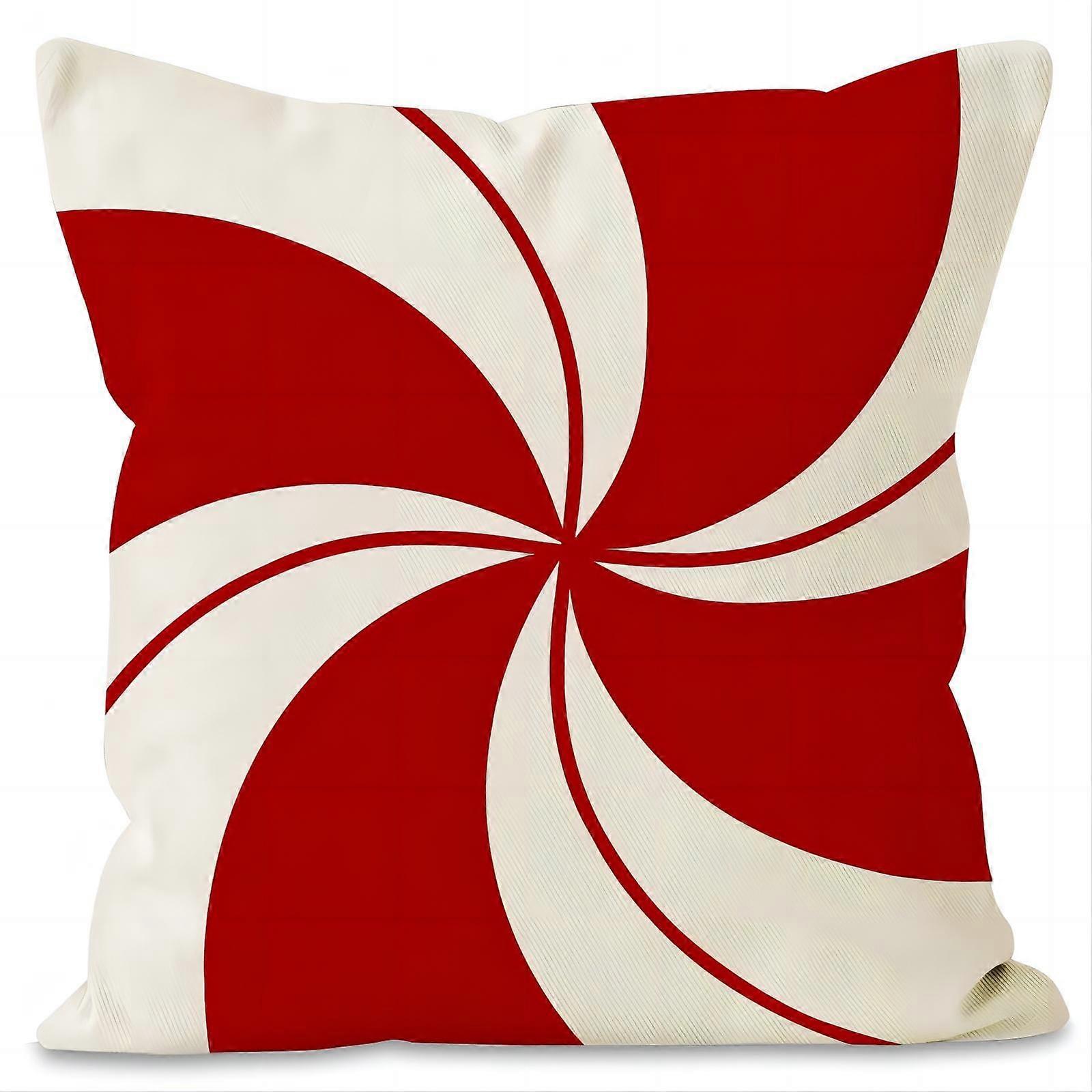 Christmas Pillow Covers Decorative Linen Cushion Cover For Home Sofa Decoration Festive Pillowcase With Printed Patterns L