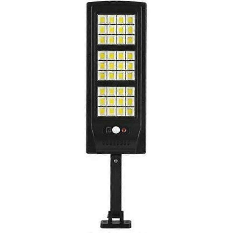 Sl 144 led solar lamp 6000k street light with remote control 3 human body induction function