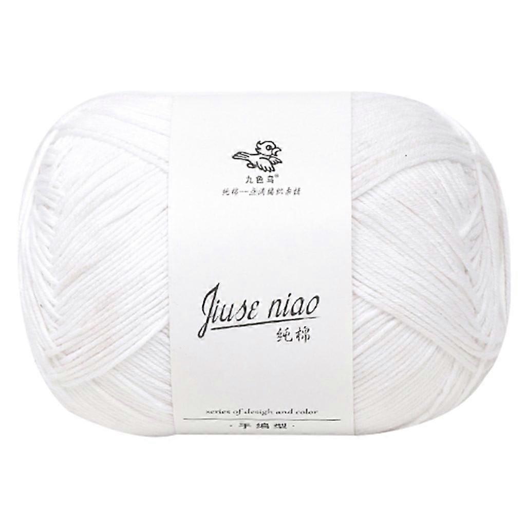 Tswift 9-Color Bird Pure Cotton Thread, Compatible with Baby Wool Hand-Knitting, DIY Scarf Yarn, Medium Thick Handmade Craft