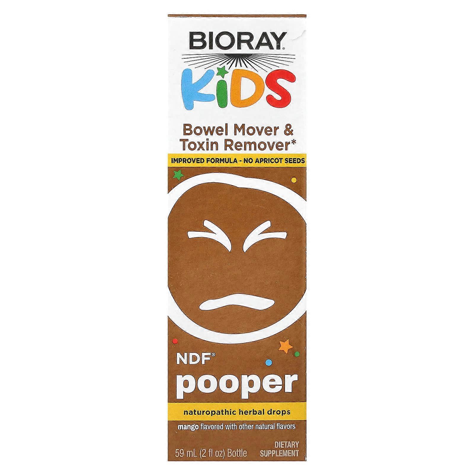 Kids, NDF Pooper, Mango, 2 fl oz (59 ml)