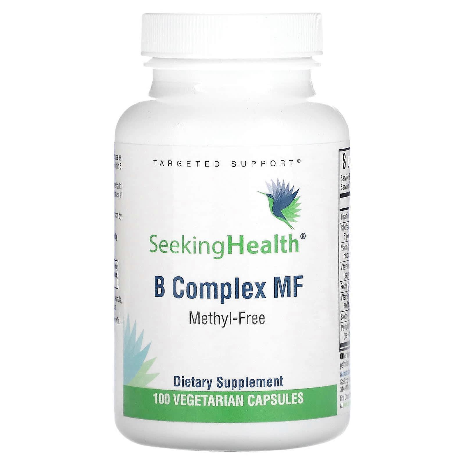 B Complex MF, 100 Vegetarian Capsules