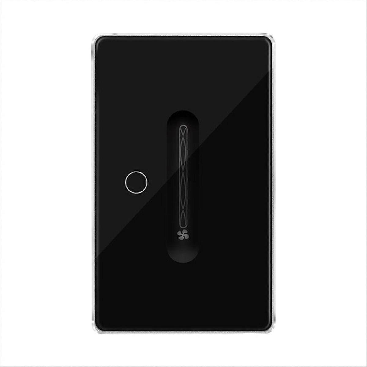 Zigbee Smart Fan Light US Switch 1 Gang Touch Control with Slider
