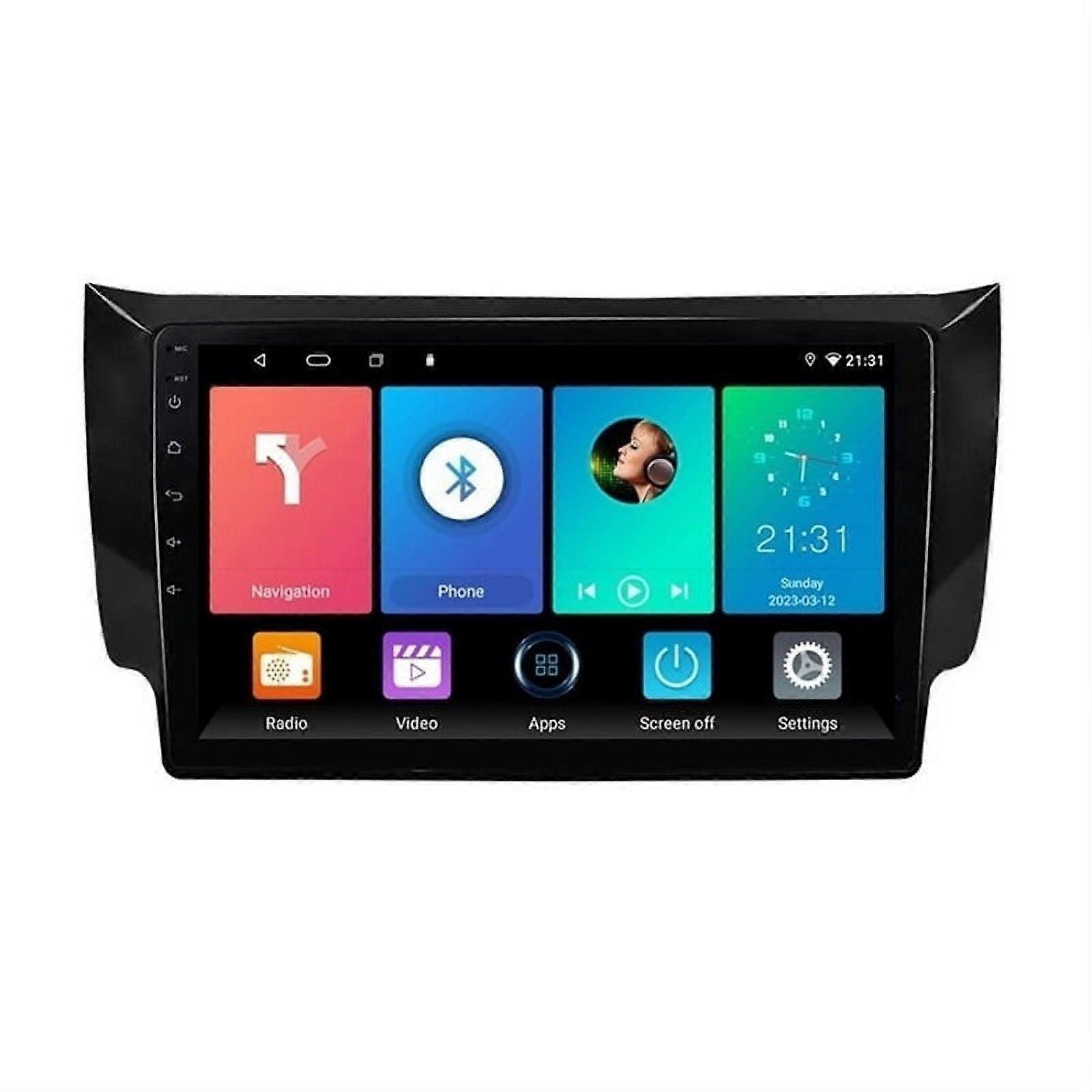 Stereo Radio for Nissan Sentra 2013-2019 Android Carplay Gps 4+64g
