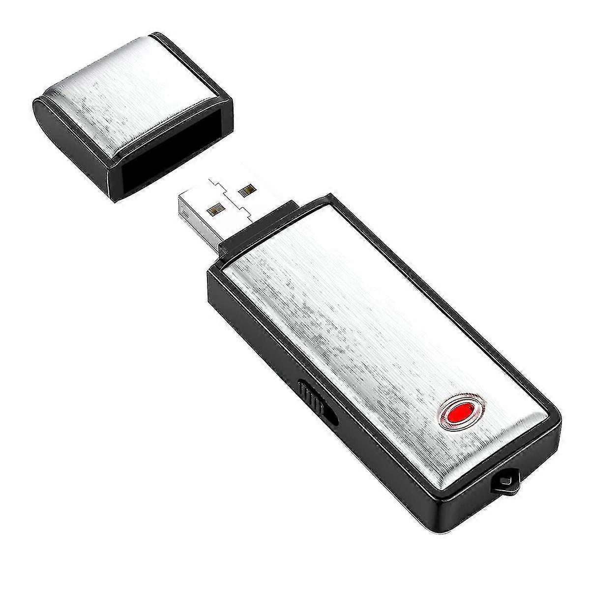 2025 16gb Mini Voice Recorder, Noise Reduction Usb Digital Audio Recorder for Lecture,interview,meeting