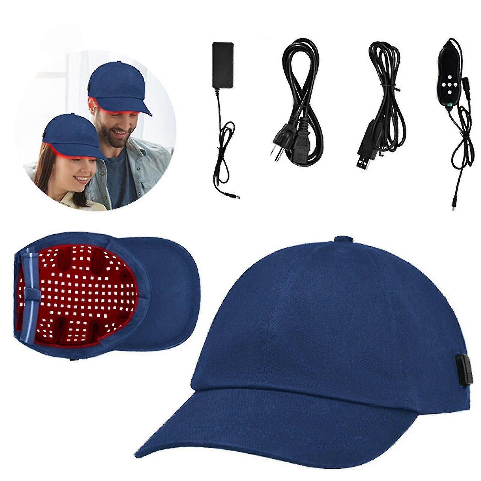 Led infrarött ljus terapi keps hatt håravfall återväxt behandling hjälm ny fp