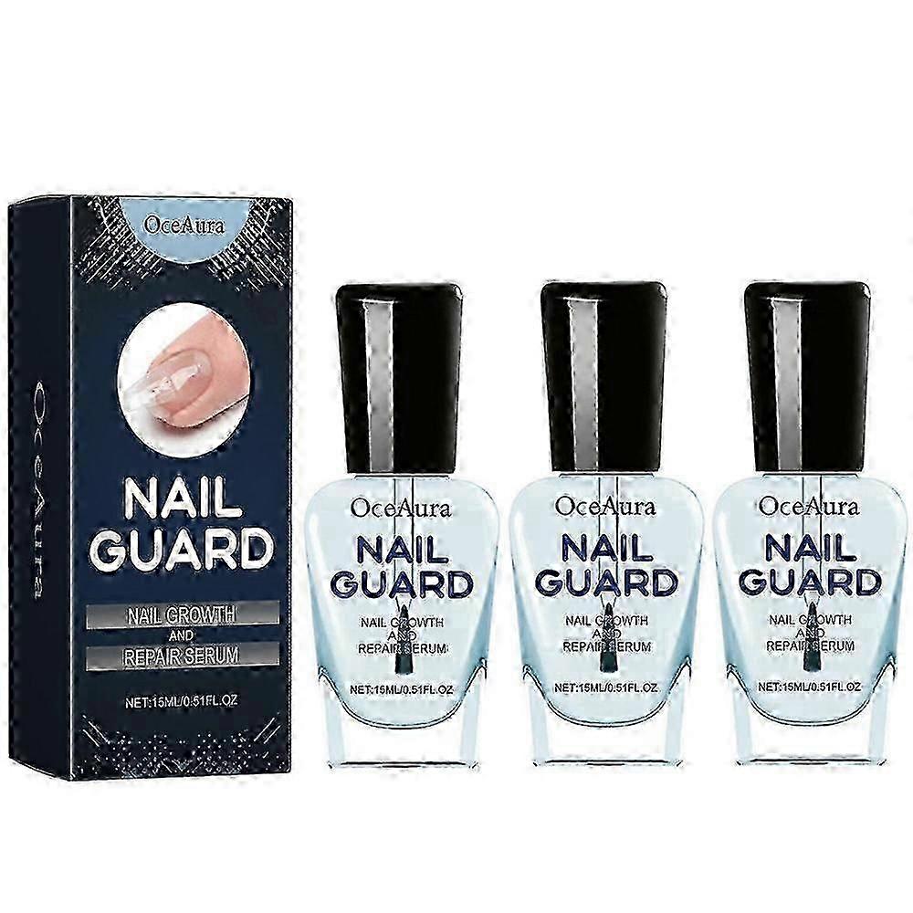 3X 新しい爪の成長と修復美容液、爪の成長と強化剤