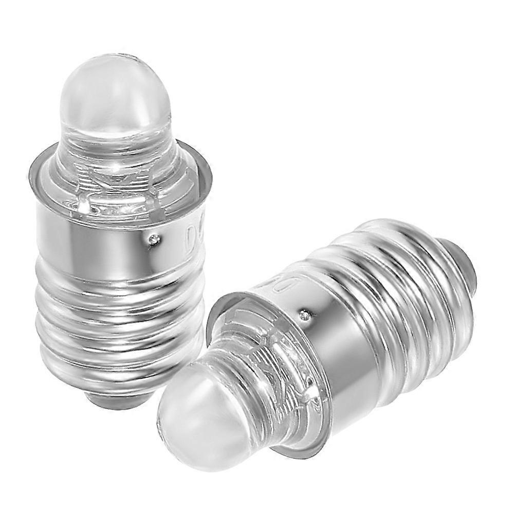 4pcs Pieces Tiny Light Bulb Small Round Led Bulbs for Flashlight Flashlights