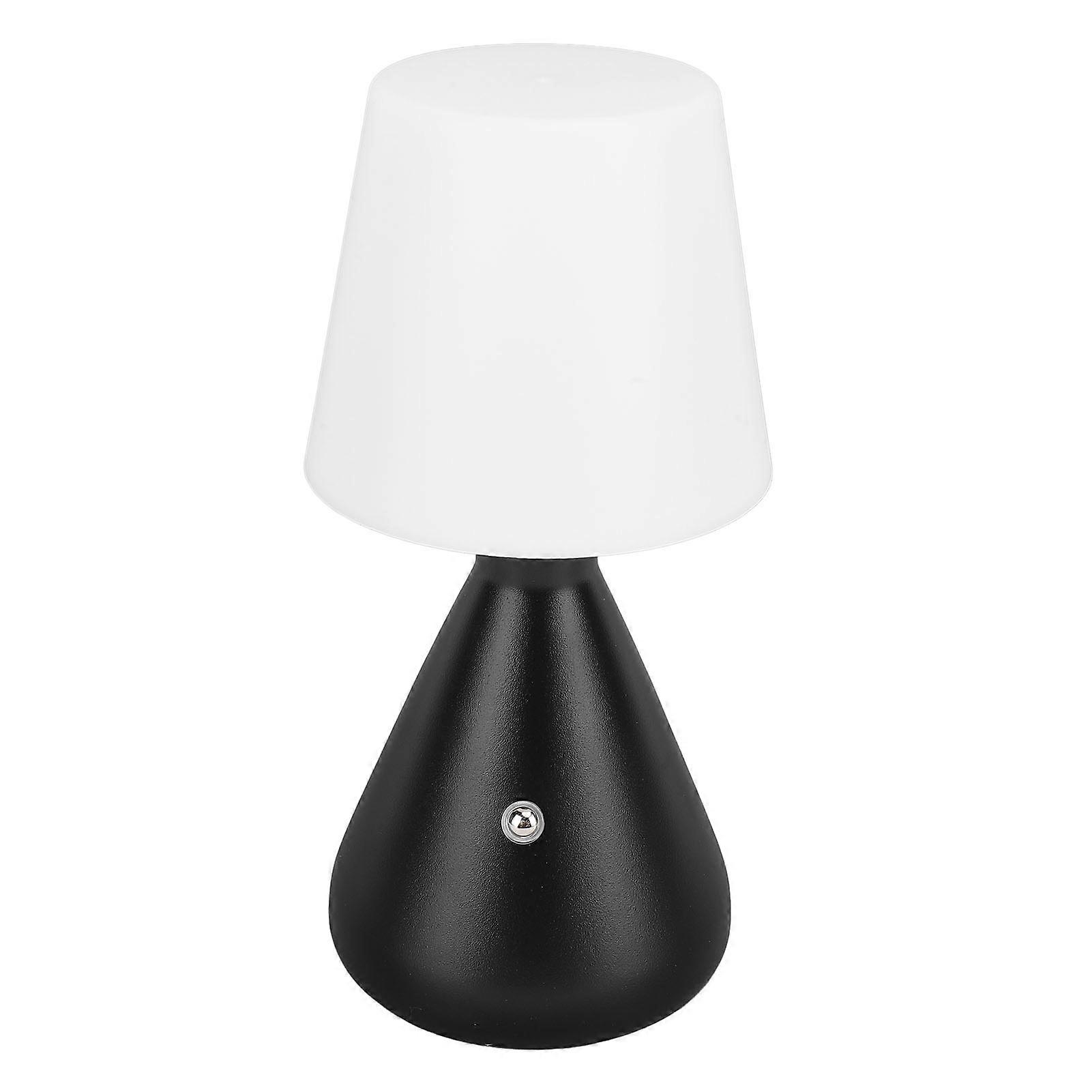 Portable Metal Desk Lamp 3 Colors Touch Control Cordless Stepless Dimmable Rechargeable LED Table Lamp 