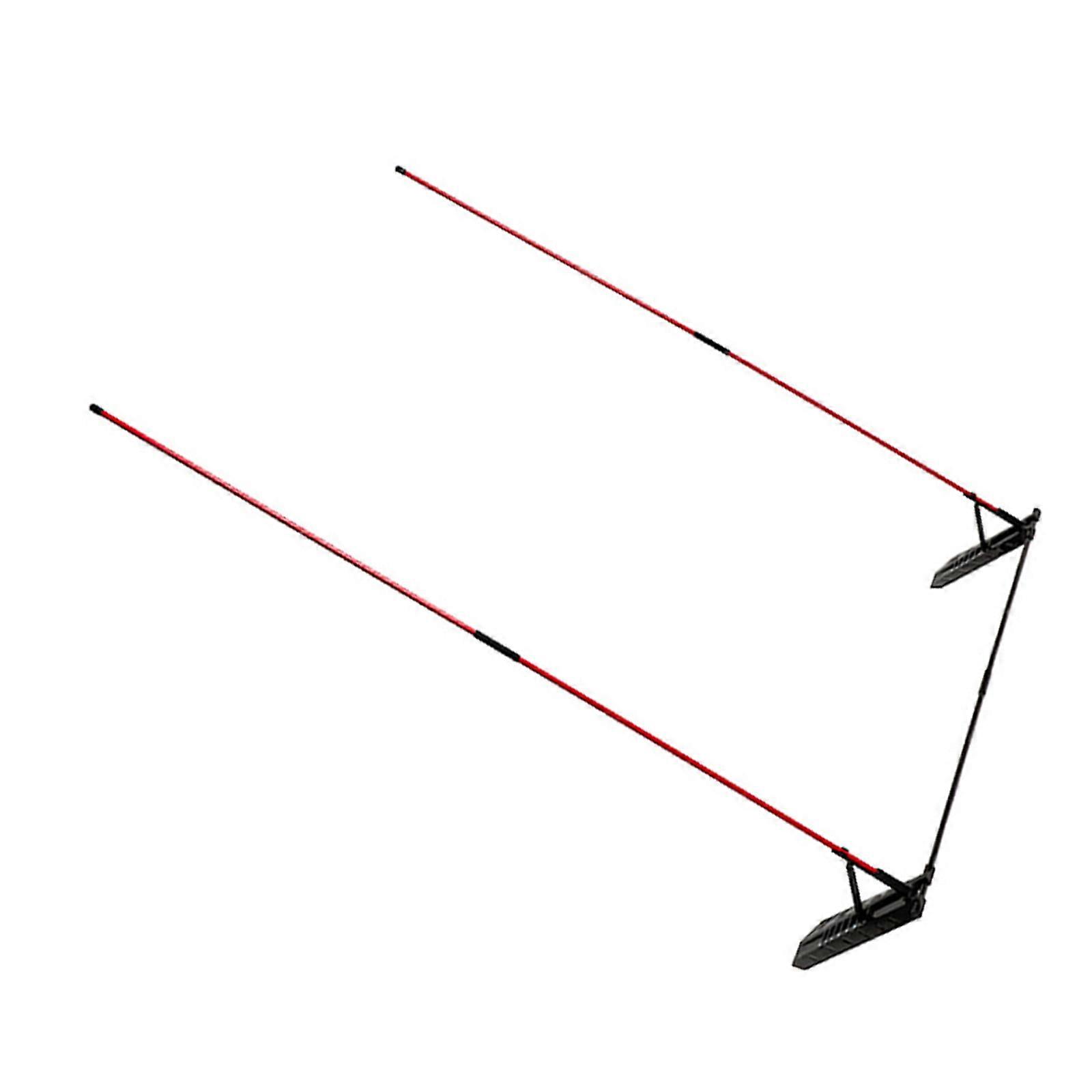 Golf Swing Alignment Rod Swing Angles Adjustment Postures Correction Aid for Beginners and Professionals Multicolor