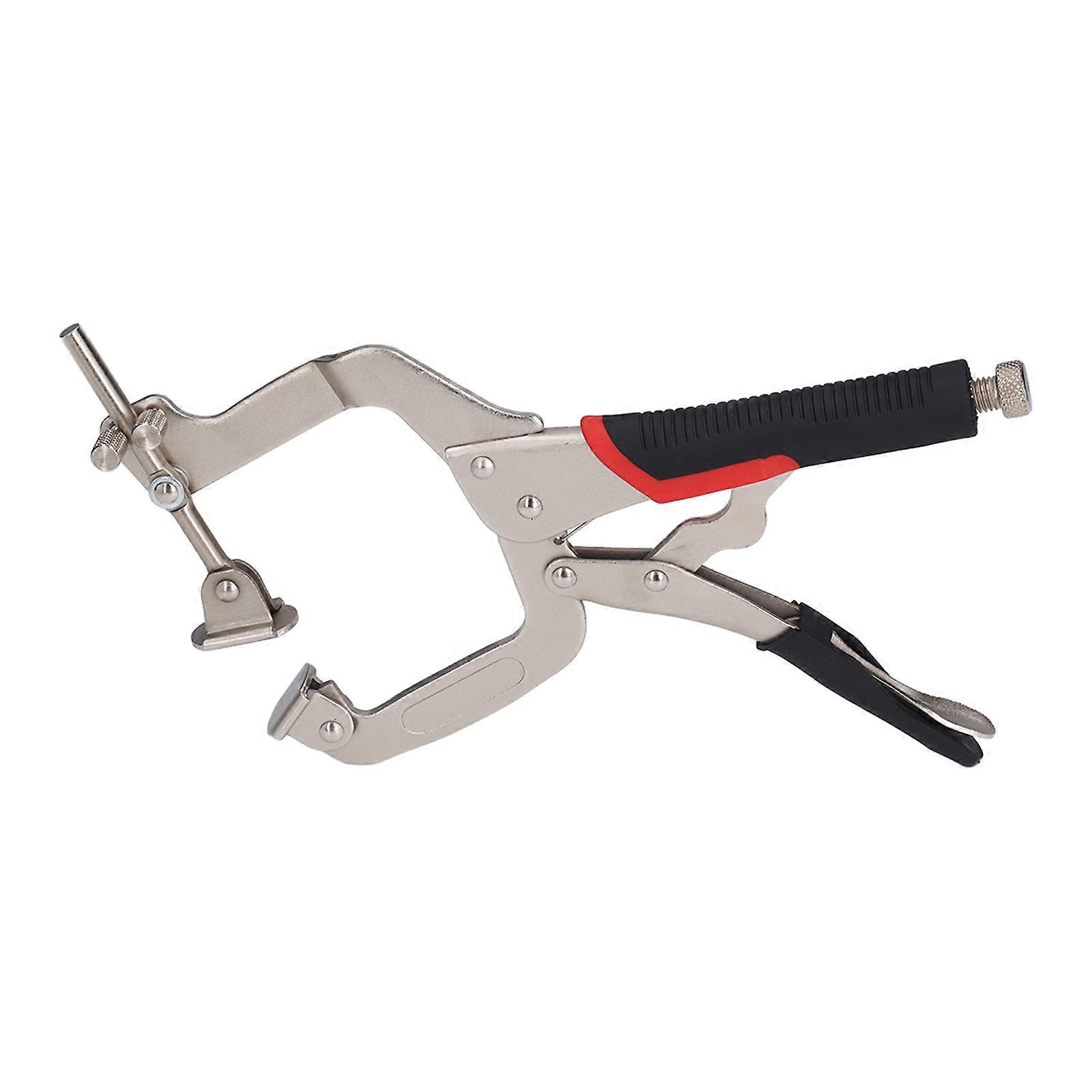 Pocket Hole Clamp 2 in 1 Function 180° Rotation High Hardness Antislip Handle Wood Clamps