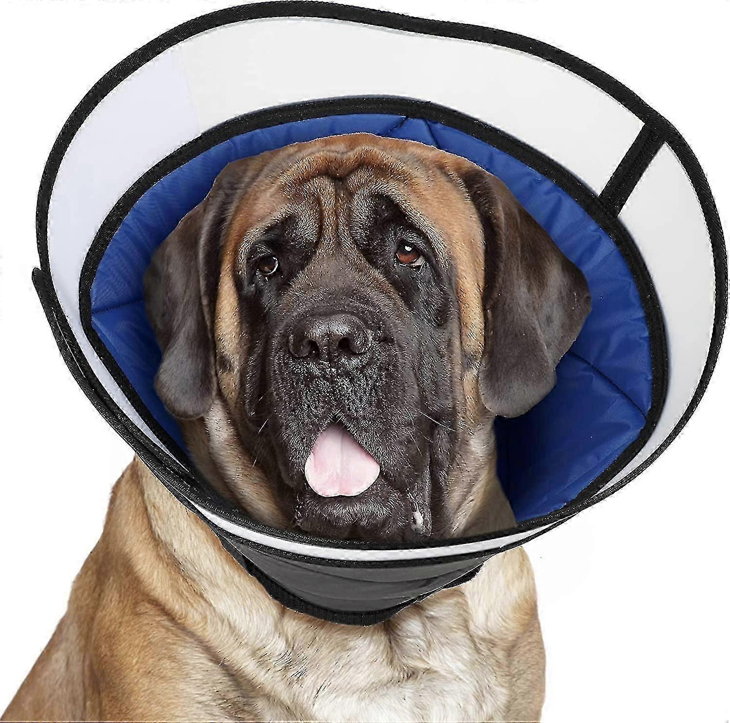 Manificent Dog Cone Collar For Dog After Surgery, Soft Recovery Cone For Medium