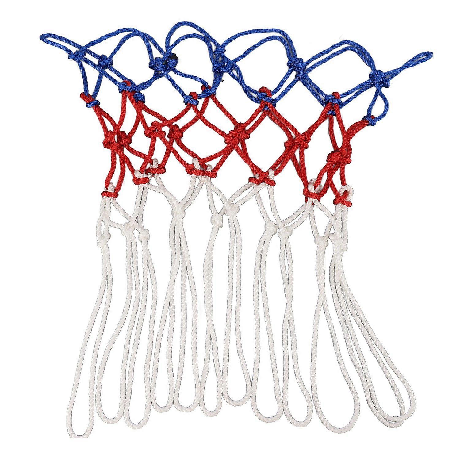 Basketball Net Professional Basketball Net Replacement Polyester All Weather Anti Whip Basketball Ne