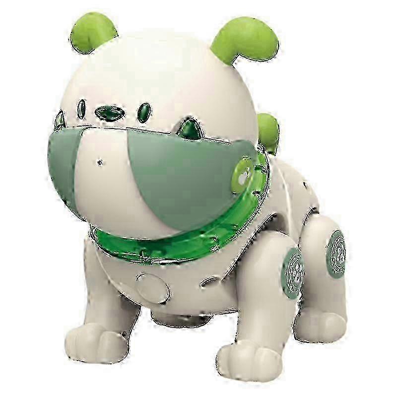 Childrens intelligent robot dog with audio tape music and light multifunctional pet robot toy